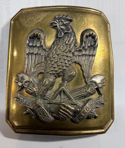 Militaria plaque baudrier - plaque,