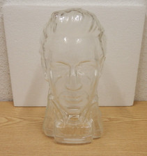 Buste En Verre D'Elvis Presley Fait Main Soufflé À La Bouche