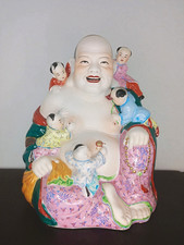 Ancien Grand Bouddha Rieur En