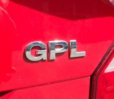 Lettres 3D chromées adhésives GPL ou LPG