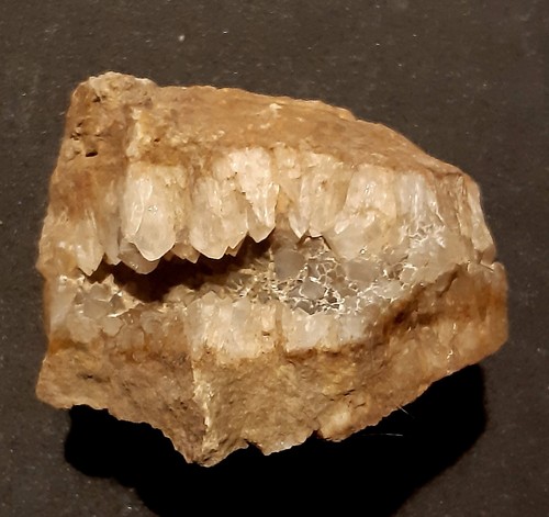 Quartz fumé calcite petite - quartz,