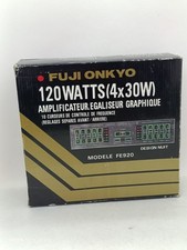 Fuji Onkyo Equalizer old school - FE 920 Égaliseur Graphique Amplificateur 