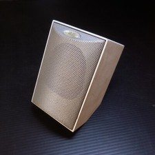 N9449 enceinte accoustique art musique AE EGO satellite speaker blanc métal