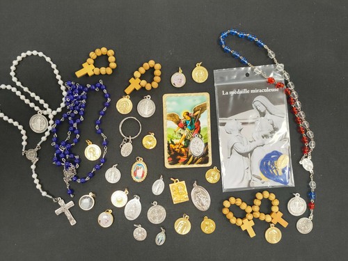 Lot bijoux naturel - bijoux, religieux
