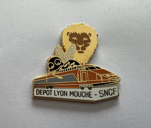 Pin sncf tgv - tgv, orange