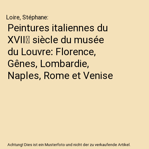 Peintures italiennes - , du