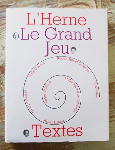 Grand jeu manifestes les - -, manifestes.