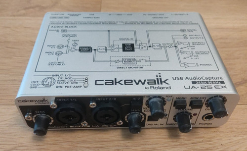 Roland cakewalk 25ex usb - ua-25ex,