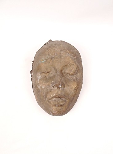 Masque mortuaire bronze - mortuaire,