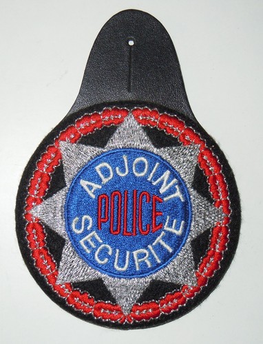 Insigne tissu police - insigne,