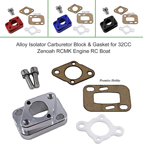 Alloy isolator carburetor - isolator,