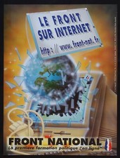 Affiche  le FRONT NATIONAL