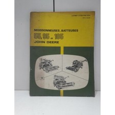 John Deere moissonneuse batteuse 55 95 105 - Livret d entretien
