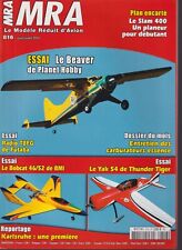 MRA N°816 PLAN : SLAM 400 / LE BEAVER / BOBCAT 46/52 / YAK 54 / CARBU ESSENCE