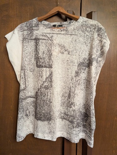 Cotelac top linen blend - top,