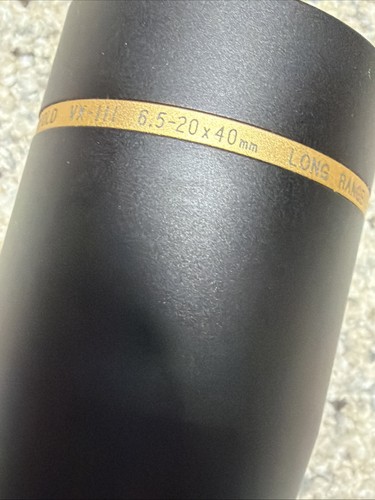 Leupold iii 20x40 long - 6.5-20x40,