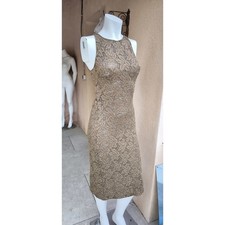 Robe mi-longue en façon