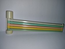 Vintage pastel towel bars - vintage,