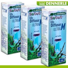 3 X DENNERLE CO₂ Diffuseur Ultra M Premium Nano Atomisation Eau Douce Aquarium