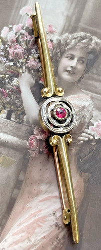 Broche ancienne marque - marque, oria