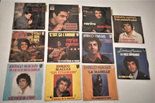 Enrico macias lot disques - macias,