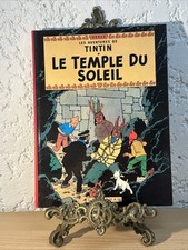 BD Les Aventures De Tintin Le Temple Du Soleil Hergé Casterman 1947