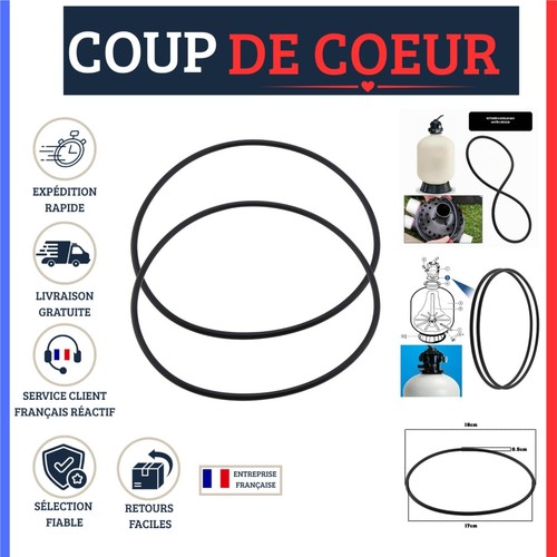 Joints toriques caoutchouc - 2,