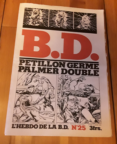 Hebdo la bd n 25 - b.d.,