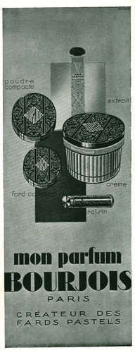 Publicité ancienne mon - , parfum
