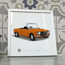 Poster peugeot 304 - peugeot, cabriolet