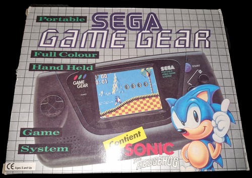 Console game gear boite - gear, box