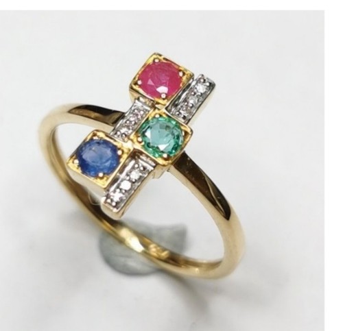 Bague carats diamant - or,