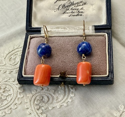 Lapis lazuli corail vermeil - lazuli, corail,