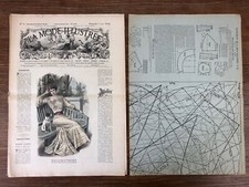 LA MODE ILLUSTREE Année Year 1904  # 23 (5 Juin) + PATRON / Original PATTERN