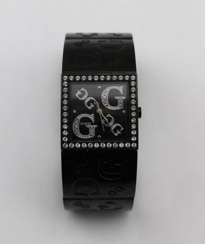 Guess black embossed signature - black,