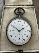 Antique Pocket Watch Blued