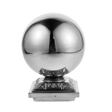  Embouts de poteau de rampe d'escalier en acier inoxydable robuste - Boules