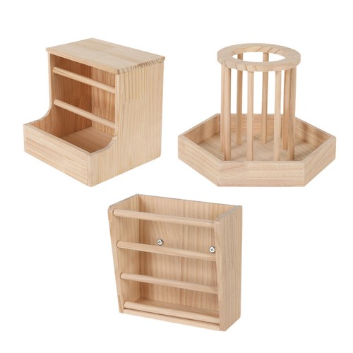 Mangeoire foin bois pour - à,