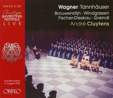 Wagner - Tannhäuser / Cluyntens, Windgassen, Fischer-Dieskau, Brouwenstijn - CD
