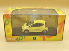 1/43 Peugeot 107 "3 Portes" Jaune 2006 Norev