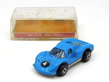 Politoys Penny Matra Sport Y11 Vintage Die Cast 1/66 Roues Flash Éblouissantes