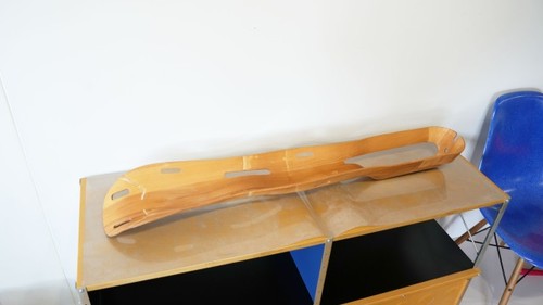 Eames 1940s plywood leg splint - plywood,