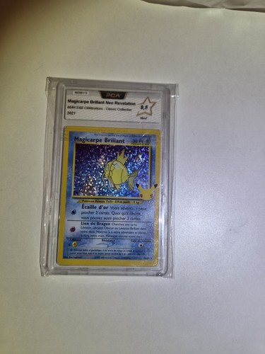 Carte pokémon gradée - carte,