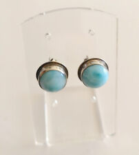 Boucle d'oreille en Larimar