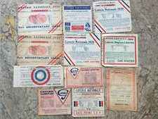 Lot de 11 Billets de la