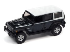 JEEP JK Wrangler Chief Edition - 2017 - rhino / white - Auto World 1:64