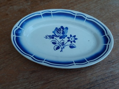 Plat ravier porcelaine opaque - porcelaine,