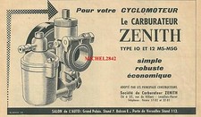 Publicité moto carburateur