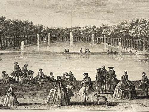 Rare grande gravure isle - grande, l'isle