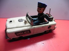 Jouet vintage - Voiture de police des année 1950-1960